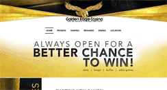 Desktop Screenshot of goldeneaglecasino.com