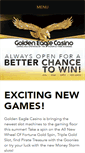 Mobile Screenshot of goldeneaglecasino.com